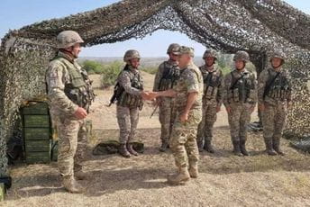 Đurović na zajedničkoj vježbi u Sjevernoj Makedoniji Đurović na zajedničkoj vježbi u Sjevernoj Makedoniji