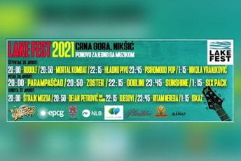 Na Lake fest sa potvrdom o vakcinisanju, negativnim PCR ili antigenskim testom Na Lake fest sa potvrdom o vakcinisanju, negativnim PCR ili antigenskim testom