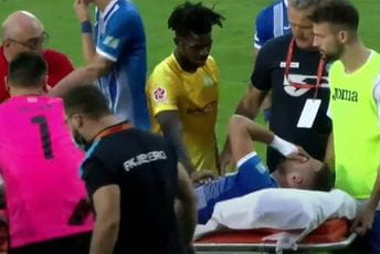 Užasna povreda Grivića, tenzije i sukobi zasjenili fudbal u Nikšiću Užasna povreda Grivića, tenzije i sukobi zasjenili fudbal u Nikšiću