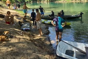 Nastavljena akcija čišćenja dna rijeke Zete (FOTO) Nastavljena akcija čišćenja dna rijeke Zete (FOTO)