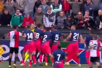 Tuča igrača na prijateljskoj utakmici, u teren utrčao i Dijego Simeone Tuča igrača na prijateljskoj utakmici, u teren utrčao i Dijego Simeone