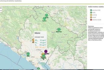 Ekološki pokret “Ozon” Nikšićanima: Manje boravite na otvorenom Ekološki pokret “Ozon” Nikšićanima: Manje boravite na otvorenom