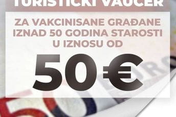 Produžen rok za prijavu za turističke vaučere do 18. avgusta Produžen rok za prijavu za turističke vaučere do 18. avgusta