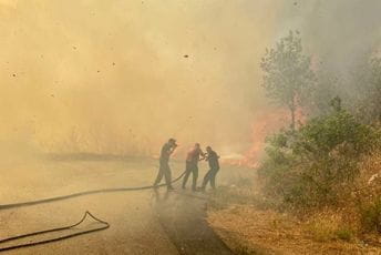 Dramatično u Mrkojevićima: Vatra guta sve pred sobom, ugroženi domovi Dramatično u Mrkojevićima: Vatra guta sve pred sobom, ugroženi domovi