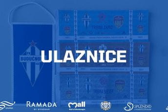 Ulaznice za meč Budućnost- Podgorica u prodaji na dan utakmice, u subotu Ulaznice za meč Budućnost- Podgorica u prodaji na dan utakmice, u subotu