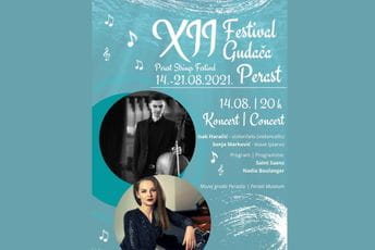 Muzika će oplemeiti tihi kameni dekor baroknog Perasta Muzika će oplemeiti tihi kameni dekor baroknog Perasta