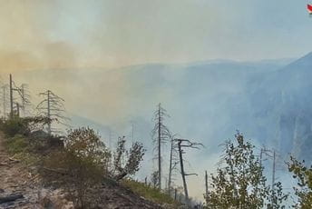 Situacija s požarima u Pljevljima stabilna, ali veoma rizična Situacija s požarima u Pljevljima stabilna, ali veoma rizična