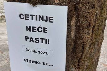 "Cetinje neće pasti. Vidimo se" "Cetinje neće pasti. Vidimo se"