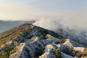 Cetinjski vatrogasci: Gledamo u nebo, nadamo se kiši Cetinjski vatrogasci: Gledamo u nebo, nadamo se kiši