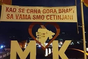 Poruka podrške Cetinju poslata i iz Mojkovca Poruka podrške Cetinju poslata i iz Mojkovca