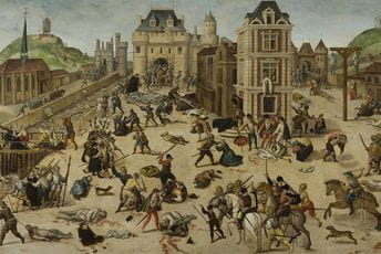 Na današnji dan: Vartolomejska noć Fransoa Duboa, ulje na dasci