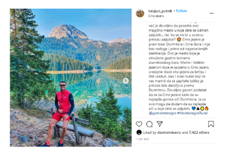 Poznati influenser Boris Radošević boravi u studijskoj posjeti Crnoj Gori Poznati influenser Boris Radošević boravi u studijskoj posjeti Crnoj Gori