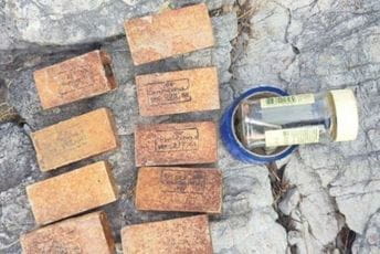 Zaplijenjen TNT eksploziv i kapisle Zaplijenjen TNT eksploziv i kapisle