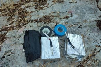 Pronađene eksplozivne naprave, eksploziv i puška za podvodni ribolov Pronađene eksplozivne naprave, eksploziv i puška za podvodni ribolov