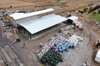 U funkciji objekat za smještaj sekundarnih sirovina na deponiji "Livade" U funkciji objekat za smještaj sekundarnih sirovina na deponiji "Livade"