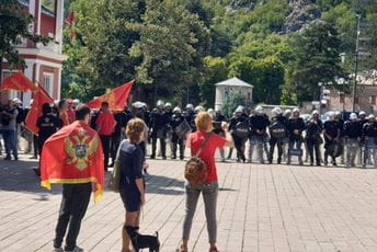 Ovako trenutno izgleda središte Cetinja (FOTO)