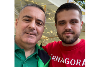 Veljović i Nikolić na Cetinju Veljović i Nikolić na Cetinju