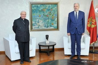 Krivokapić: Nadam se da će Podgorica postati sjedište Papske nuncijature