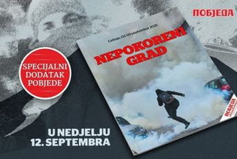 Specijalni dodatak Pobjede, u neđelju 12. septembra: "Nepokoreni grad" Nepokoreni grad