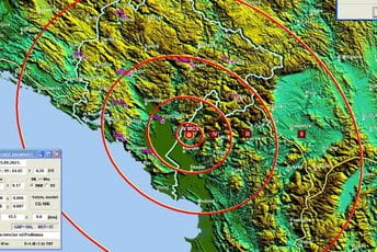 Zemljotres u Albaniji, osjetio se i u CG Zemljotres u Albaniji, osjetio se i u CG