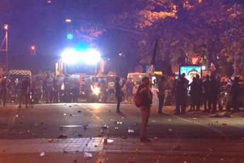 Ljubljana: Policija rastjerala demonstrante suzavcem Ljubljana: Policija rastjerala demonstrante suzavcem