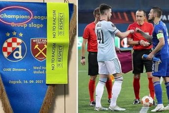 Dinamo protiv Vest Hema imao pogrešno odštampano ime takmičenja na zastavici Dinamo protiv Vest Hema imao pogrešno odštampano ime takmičenja na zastavici