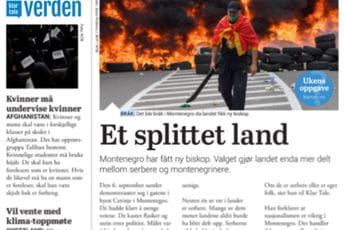 Norveški nedjeljnik “Klar tale”: Podijeljena država Norveški nedjeljnik “Klar tale”: Podijeljena država