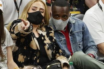 Adel potvrdila vezu sa agentom Lebrona Džejmsa Adel i Rič Pol na NBA utakmici