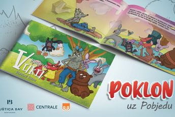Pobjeda poklanja „Priče o vuku“, autora Vojislava Čabaka Pobjeda poklanja „Priče o vuku“, autora Vojislava Čabaka