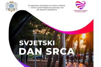 Svjetski dan srca obilježiće čitav niz akcija i sportskih aktivnosti Svjetski dan srca obilježiće čitav niz akcija i sportskih aktivnosti