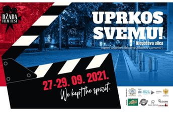 Podgorica: Džada Film Fest od 27. do 29. septembra u Njegoševoj ulici Podgorica: Džada Film Fest od 27. do 29. septembra u Njegoševoj ulici