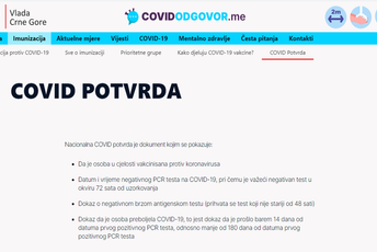 Od danas i za ulazak u poslovne zgrade potrebna potvrda Od danas i za ulazak u poslovne zgrade potrebna potvrda