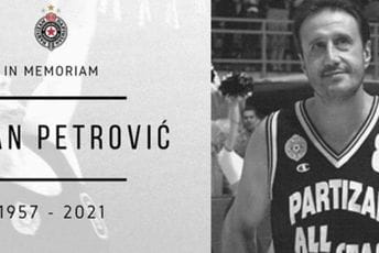 Preminuo Boban Petrović legendarni košarkaš Partizana Preminuo Boban Petrović legendarni košarkaš Partizana