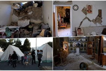 Dramatični prizori sa Krita: Svuda su ruševine, ljudi spavaju u šatorima Dramatični prizori sa Krita: Svuda su ruševine, ljudi spavaju u šatorima