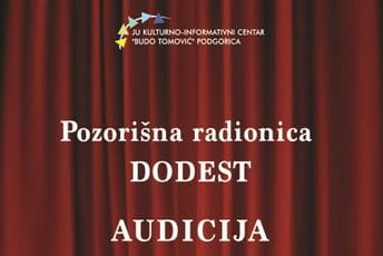 Prijem novih članova u pozorišnu radionicu Dodesta Prijem novih članova u pozorišnu radionicu Dodesta