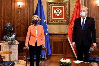 Krivokapić sa Fon der Lajen: Crna Gora bezrezervno i dosljedno na putu ka Evropskoj uniji Krivokapić sa Fon der Lajen: Crna Gora bezrezervno i dosljedno na putu ka Evropskoj uniji