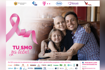 NVO „Brini o sebi“: U oktobru 30 ordinacija obavljaće preventivne preglede po 50% nižim cijenama NVO „Brini o sebi“: U oktobru 30 ordinacija obavljaće preventivne preglede po 50% nižim cijenama