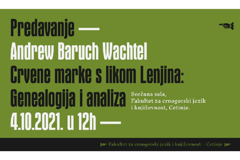 Predavanja Endrua Baruha Vahtela na FCJK i u biblioteci „Radosav Ljumović“ Predavanja Endrua Baruha Vahtela na FCJK i u biblioteci „Radosav Ljumović“
