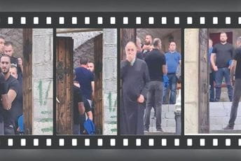 „Noćni vukovi“ 5. septembra„čuvali“ Cetinjski manastir od okupljenih Crnogoraca „Noćni vukovi“ 5. septembra„čuvali“ Cetinjski manastir od okupljenih Crnogoraca