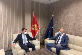 Begović ugostio predsjednika VPSCG Đura Marića Begović ugostio predsjednika VPSCG Đura Marića