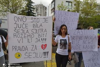 Protest ispred ODT-a: Šejle nema, čija je odgovornost što nije zaštićena?