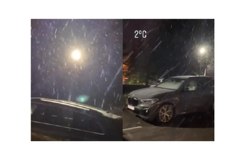 Na Jahorini večeras pao prvi ovosezonski snijeg