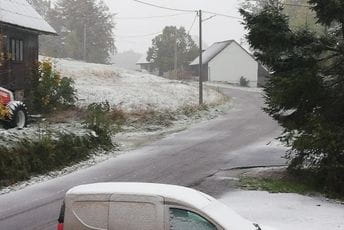 Prvi snijeg i u Hrvatskoj Prvi snijeg i u Hrvatskoj