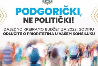 Vuković: Počinjemo konsultacije sa sugrađanima o budžetu za 2022. godinu Vuković: Počinjemo konsultacije sa sugrađanima o budžetu za 2022. godinu
