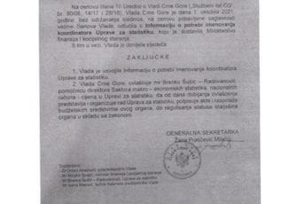 Vlada na direktorsko mjesto imenovala koordinatorku Vlada na direktorsko mjesto imenovala koordinatorku