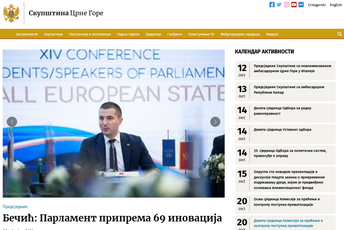 Sajt Skupštine od danas i na ćiriličnom pismu Sajt Skupštine od danas i na ćiriličnom pismu