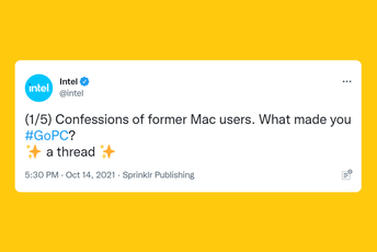 Intel pomenuo „bivše Mac korisnike“, pa izazvao kontraefekat Intel pomenuo „bivše Mac korisnike“, pa izazvao kontraefekat