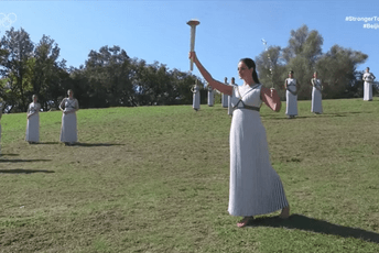 Zapaljen olimpijski plamen za ZOI 2022. Zapaljen olimpijski plamen za ZOI 2022.