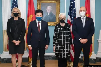 Šerman sa Abazovićem i Radulovićem: Očekujemo da vlasti daju prioritet reformama Šerman sa Abazovićem i Radulovićem: Očekujemo da vlasti daju prioritet reformama