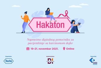 Prijavi se za hakaton za podršku pacijentkinjama sa karcinomom dojke koji organizuje farmaceutska kompanija Roche Prijavi se za hakaton za podršku pacijentkinjama sa karcinomom dojke koji organizuje farmaceutska kompanija Roche